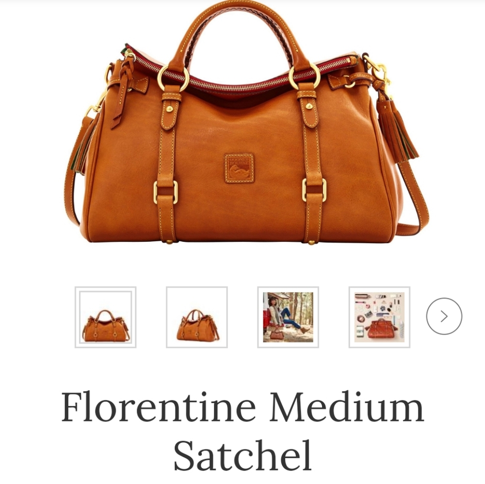 Dooney &Bourke Florentine Medium Satchel